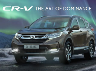 Honda Gallery Videos Brochures Wallpapers Cars India Cr V The Art Of Dominance