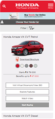 Buy a New Honda Car from Mobile Device Buy a New Honda Car Online from Mobile Device