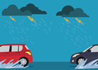 Monsoon Effect on Car Monsoon Effect on Car