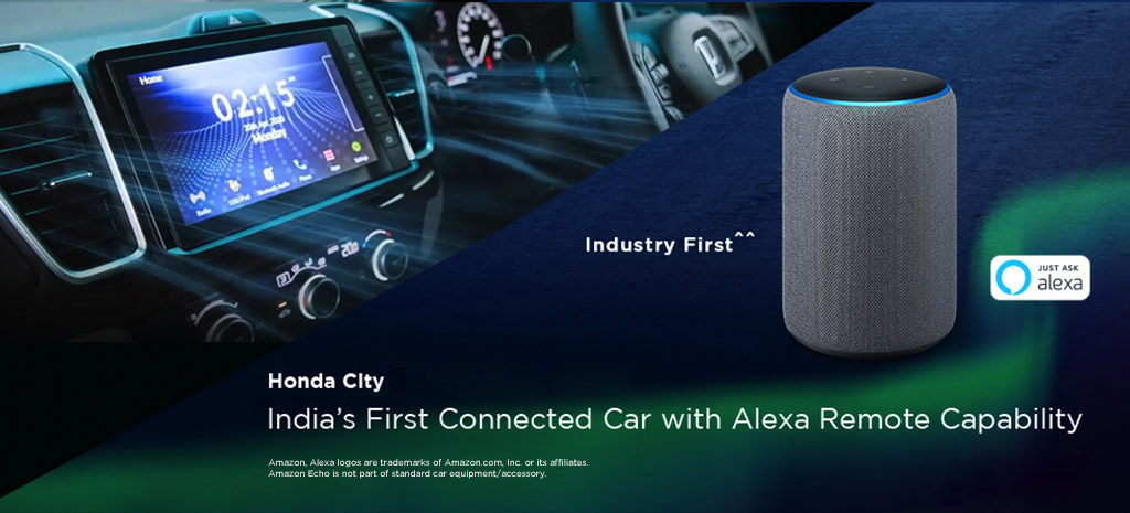 Honda City 2020 - India's First Connected Car with Alexa Remote Capability