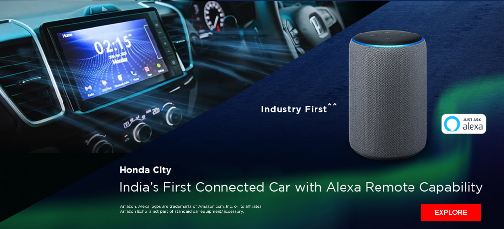 Honda City 2020 - India's First Connected Car with Alexa Remote Capability