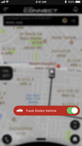 Honda Connect Safety and Security Feature - Stolen Vehicle Tracking
