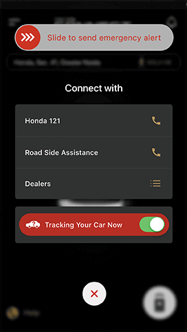 Honda Connect Peace of Mind Feature - Roadside Assistance