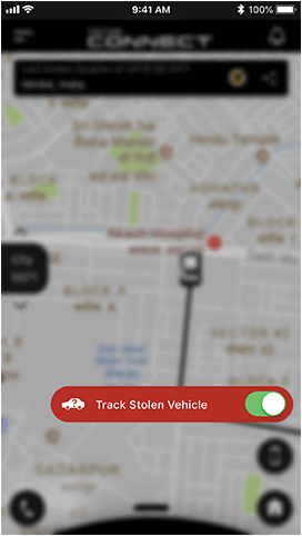Honda Connect Safety and Security Feature - Stolen Vehicle Tracking