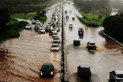 Monsoon Effect on Car Monsoon Effect on Car