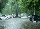 Monsoon Effect on Car