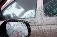 Monsoon Effect on Car