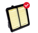 New Air Filter New Air Filter of Honda Car