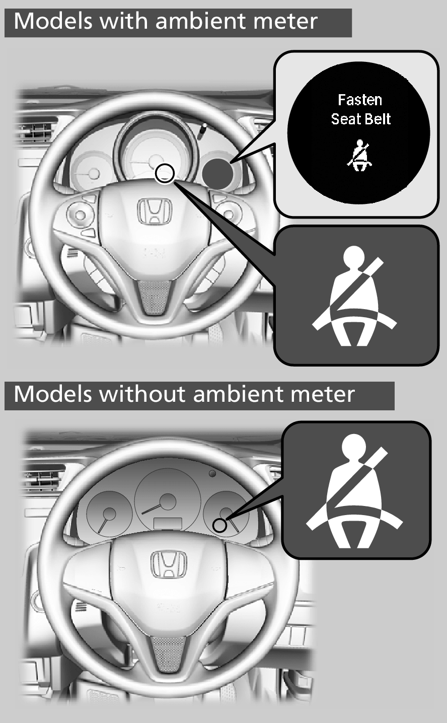 Models with SRS airbags and lapshoulder restraints for driver, front passenger, and window-side rear passengers Models with SRS airbags and lapshoulder restraints for driver, front passenger, and window-side rear passengers