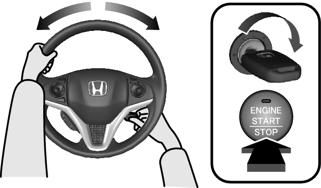 Honda Jazz Car Engine Start