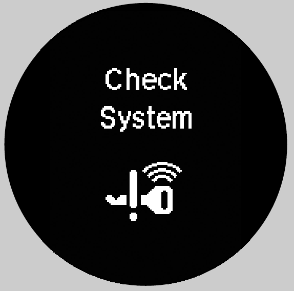 Honda Jazz Check System Sign