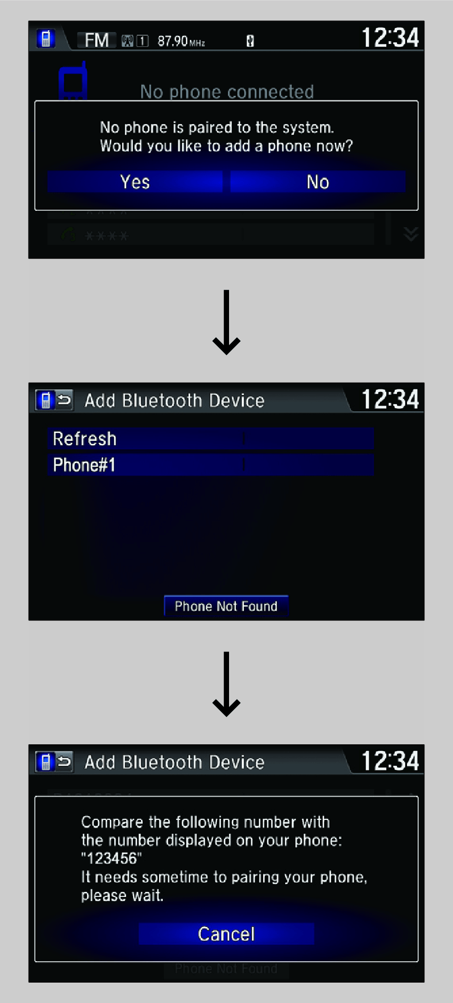 Honda Jazz Audio System Settings